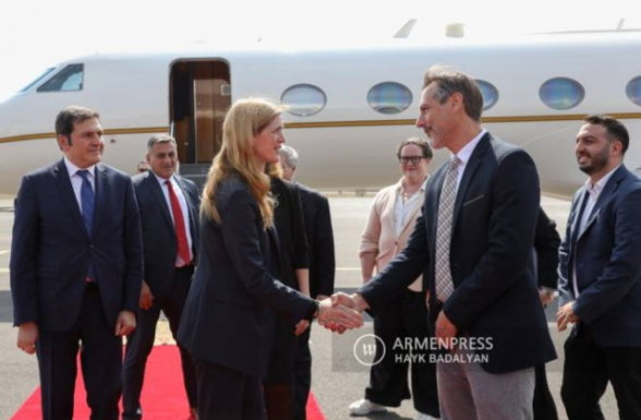 Высокопоставленные чиновники США Саманта Пауэр и Юри Ким прибыли в Ереван